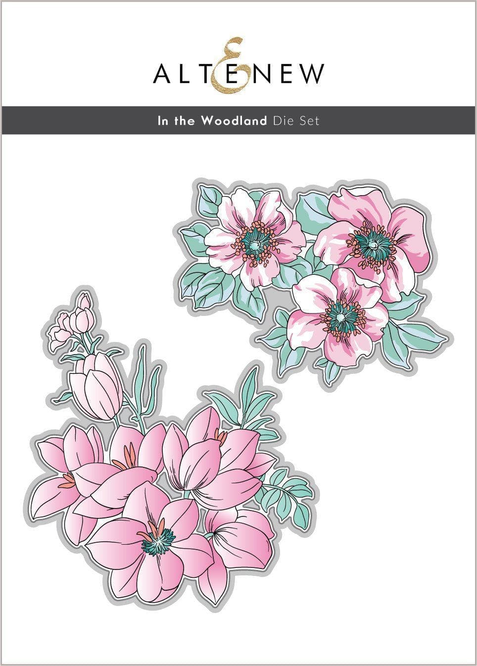 Altenew Stamp & Die & Stencil Bundle In The Woodland