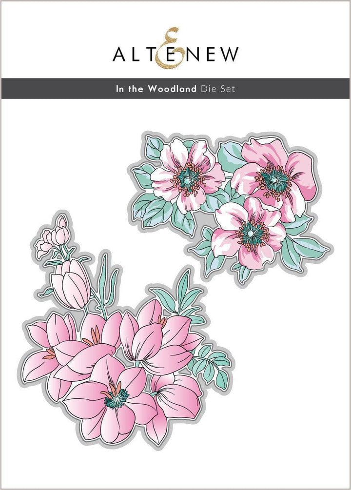 Altenew Stamp & Die & Stencil Bundle In The Woodland