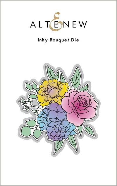 Altenew Stamp & Die & Stencil Bundle Inky Bouquet