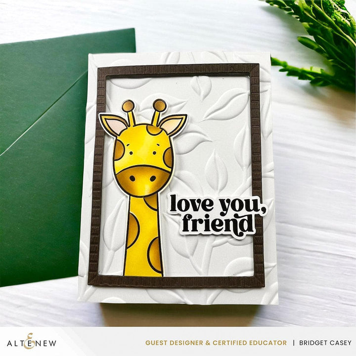 Altenew Stamp & Die & Stencil Bundle Little Safari