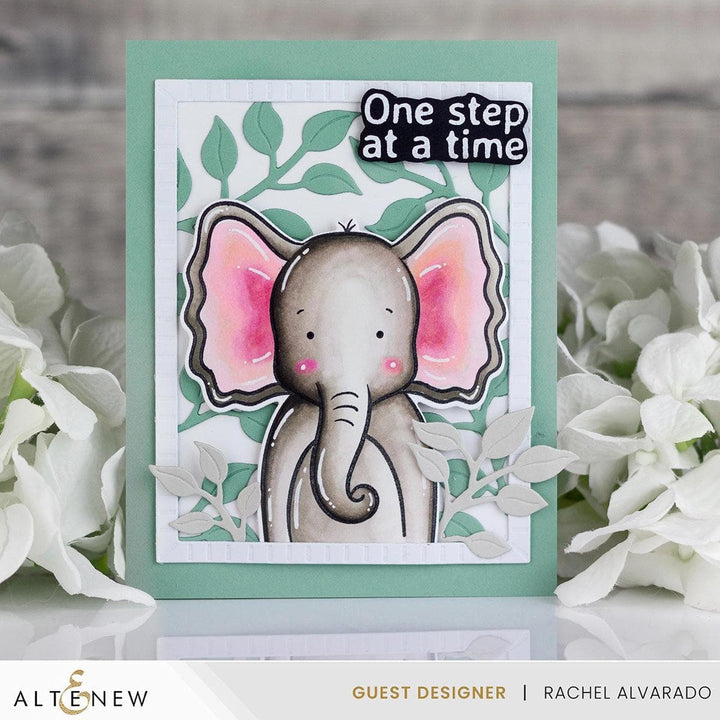 Altenew Stamp & Die & Stencil Bundle Little Safari