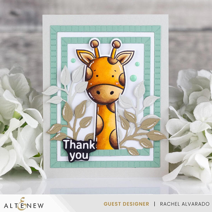 Altenew Stamp & Die & Stencil Bundle Little Safari
