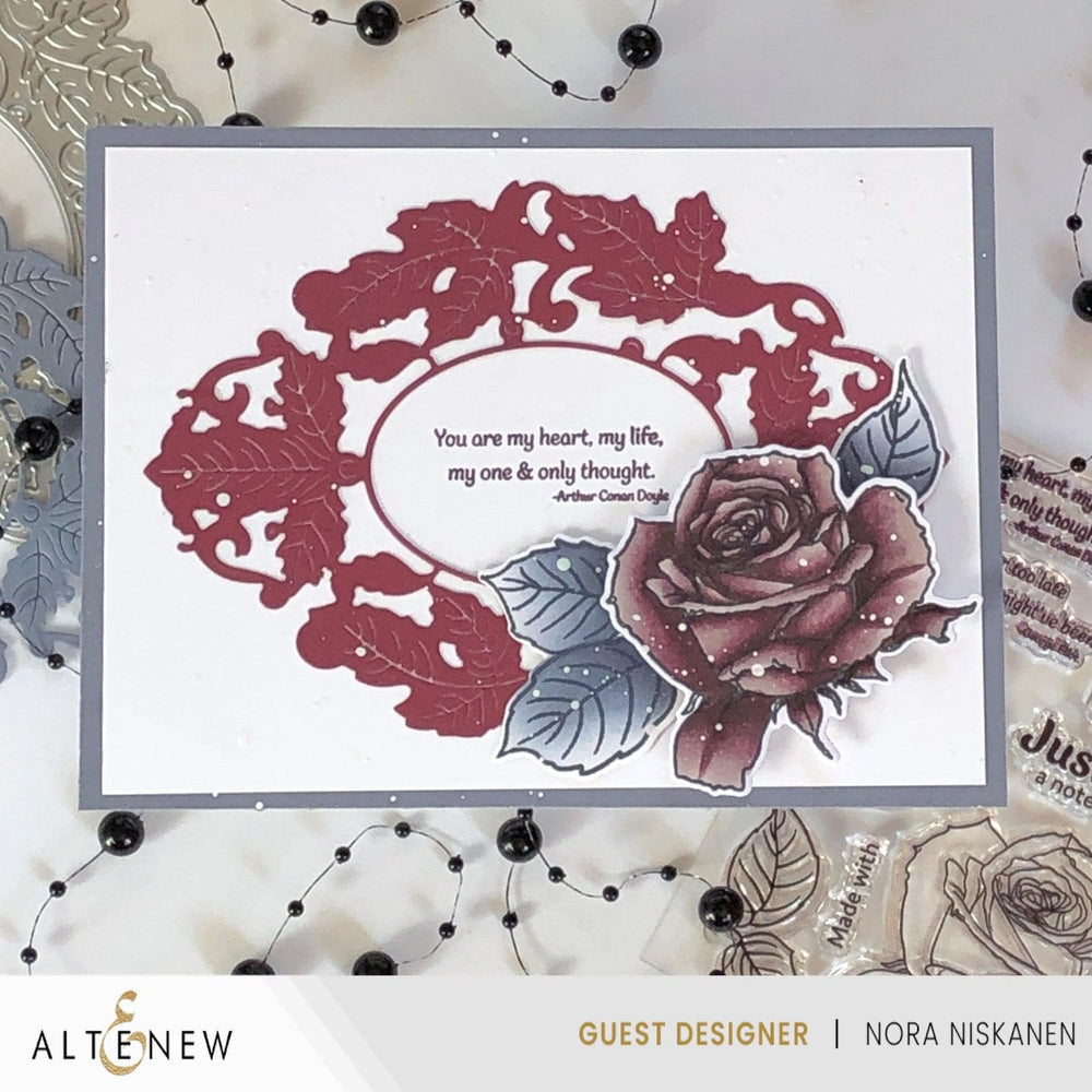 Altenew Stamp & Die & Stencil Bundle Made With Love