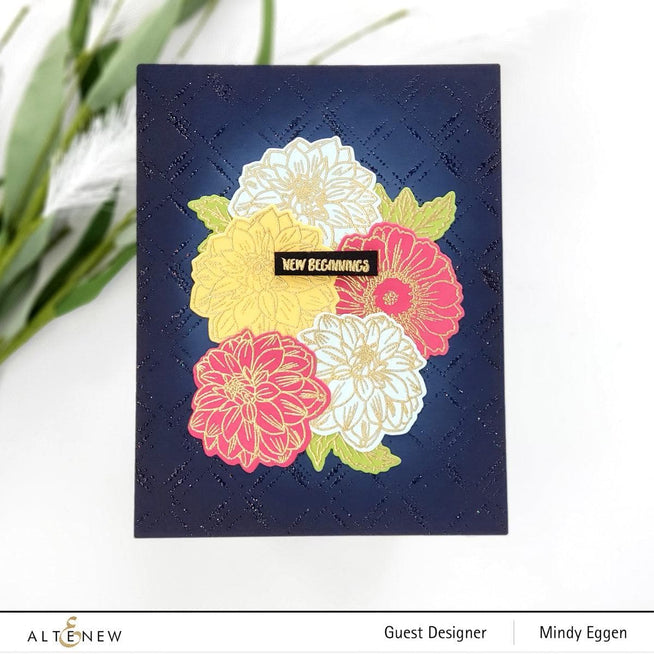 Altenew Stamp & Die & Stencil Bundle New Beginnings Stamp & Die & Mask Stencil Bundle