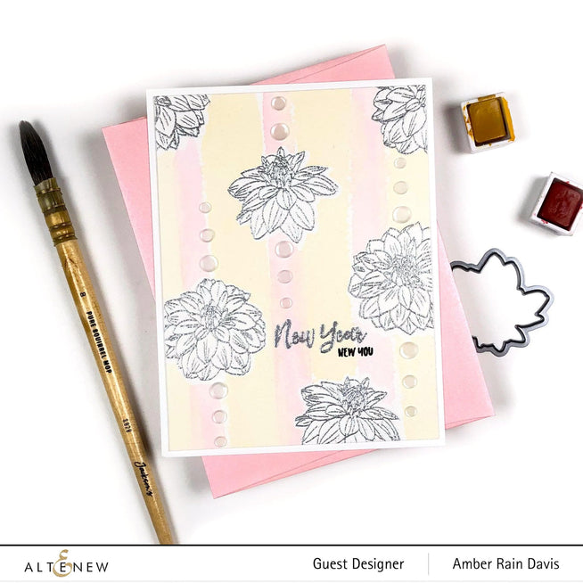 Altenew Stamp & Die & Stencil Bundle New Beginnings Stamp & Die & Mask Stencil Bundle