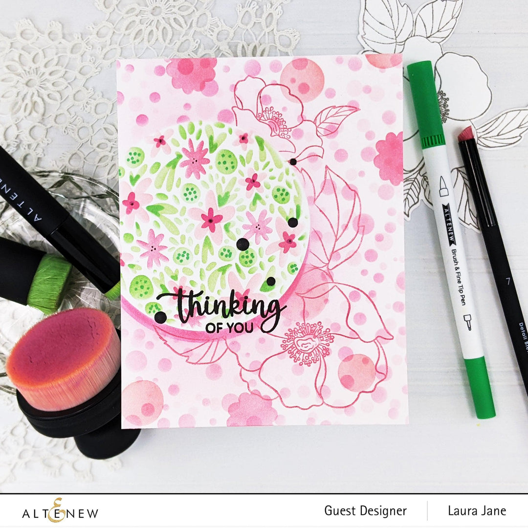 Altenew Stamp & Die & Stencil Bundle Nostalgic Florals Complete Bundle