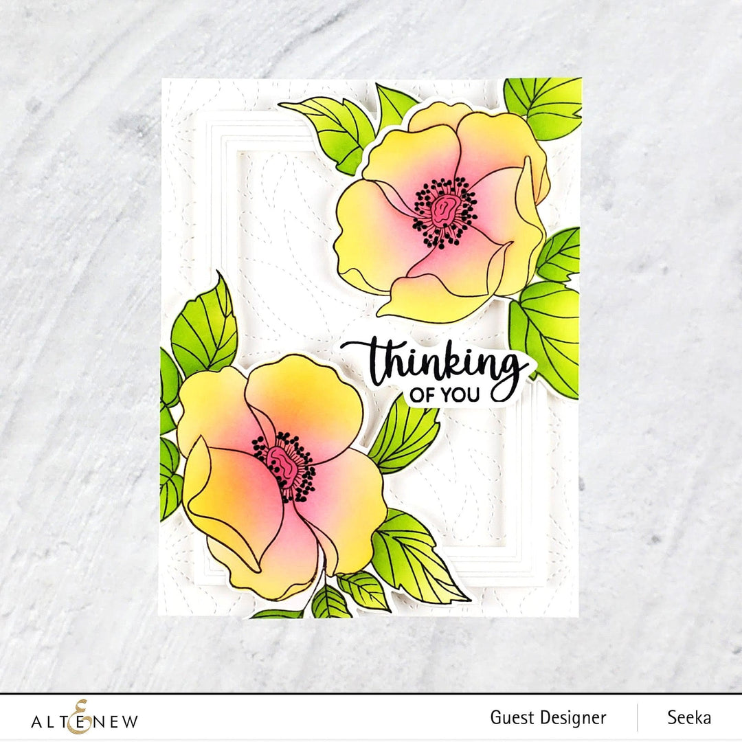 Altenew Stamp & Die & Stencil Bundle Nostalgic Florals Complete Bundle