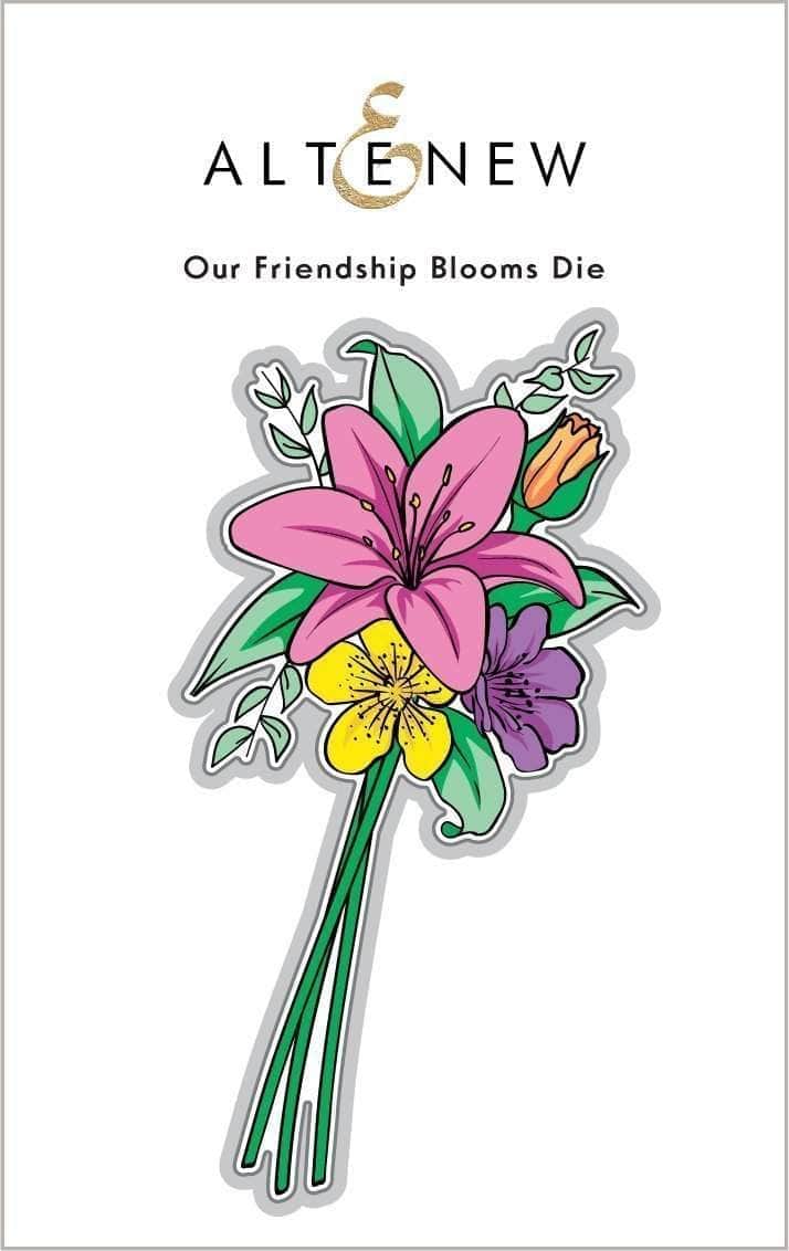 Altenew Stamp & Die & Stencil Bundle Our Friendship Blooms