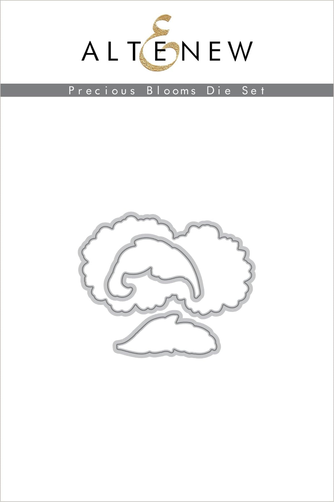 Altenew Stamp & Die & Stencil Bundle Precious Blooms Stamp & Die & Mask Stencil Bundle