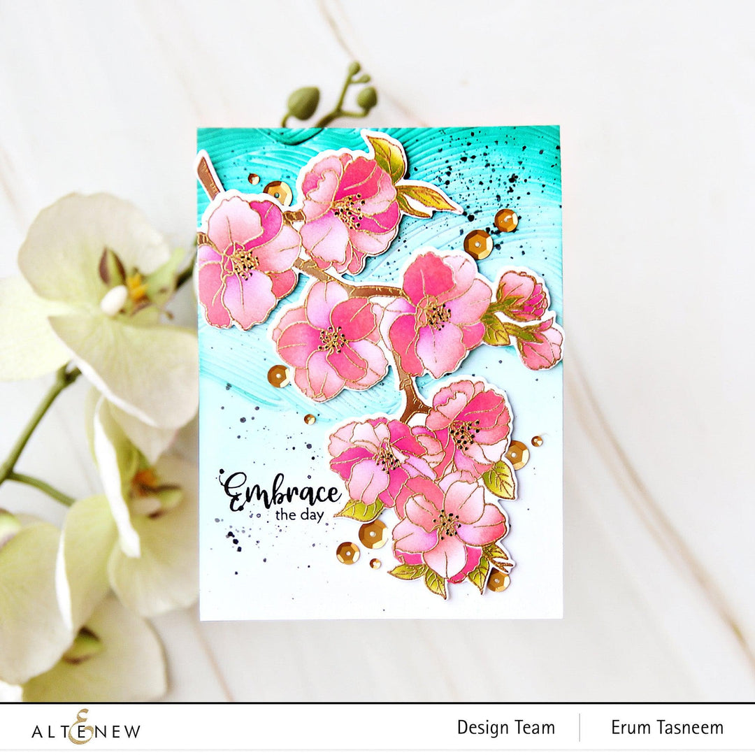 ⭐️All Cherry Blossoms⭐️新品6枚set⭐️婦人画報別注桜 stamp-die-stencil-bundle-