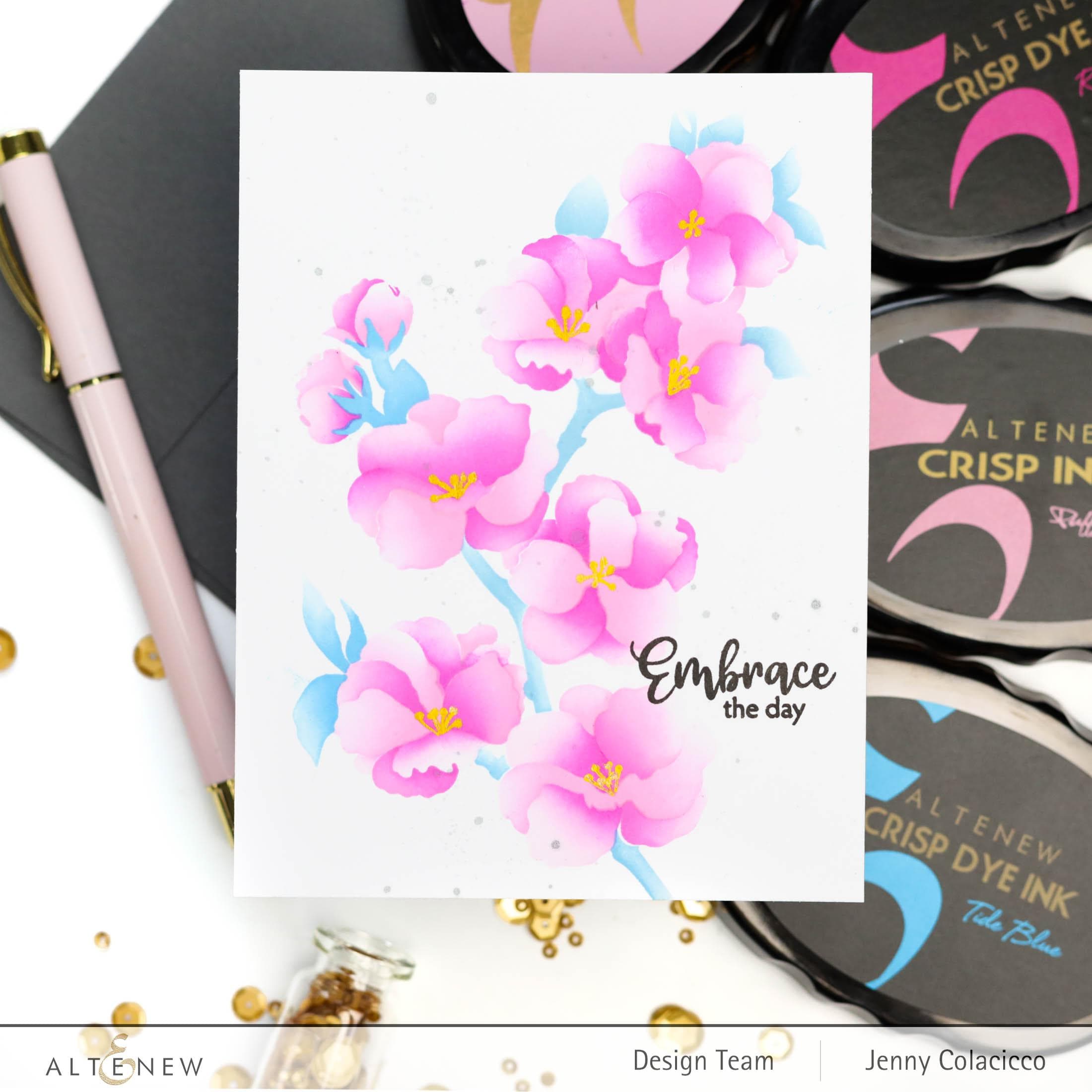 Stunning Sakura Stamp & Die & Stencil Bundle | Altenew