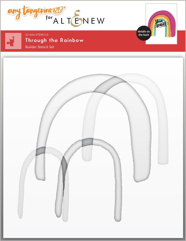 Altenew Stamp & Die Bundle Through the Rainbow