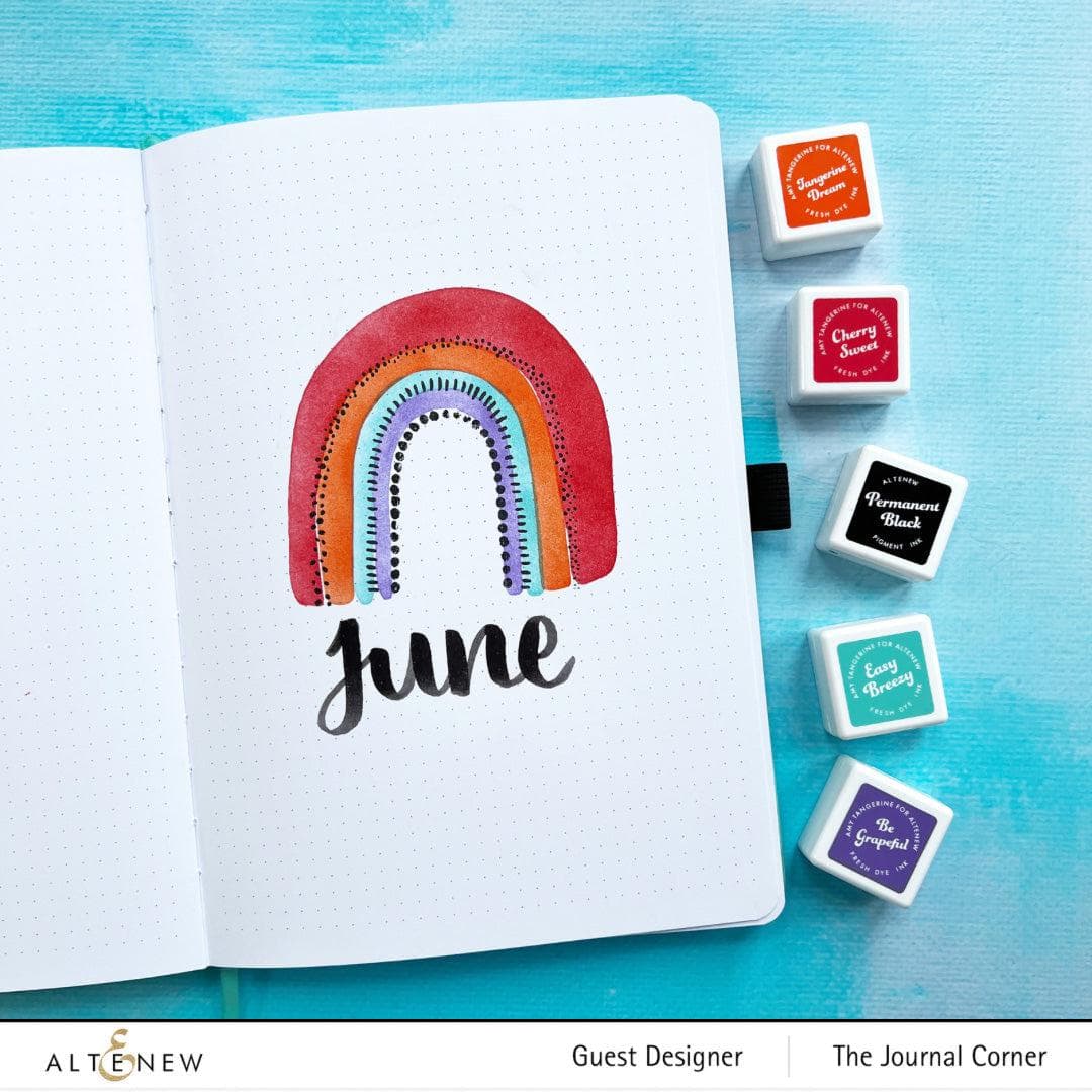 Altenew Stamp & Die Bundle Through the Rainbow