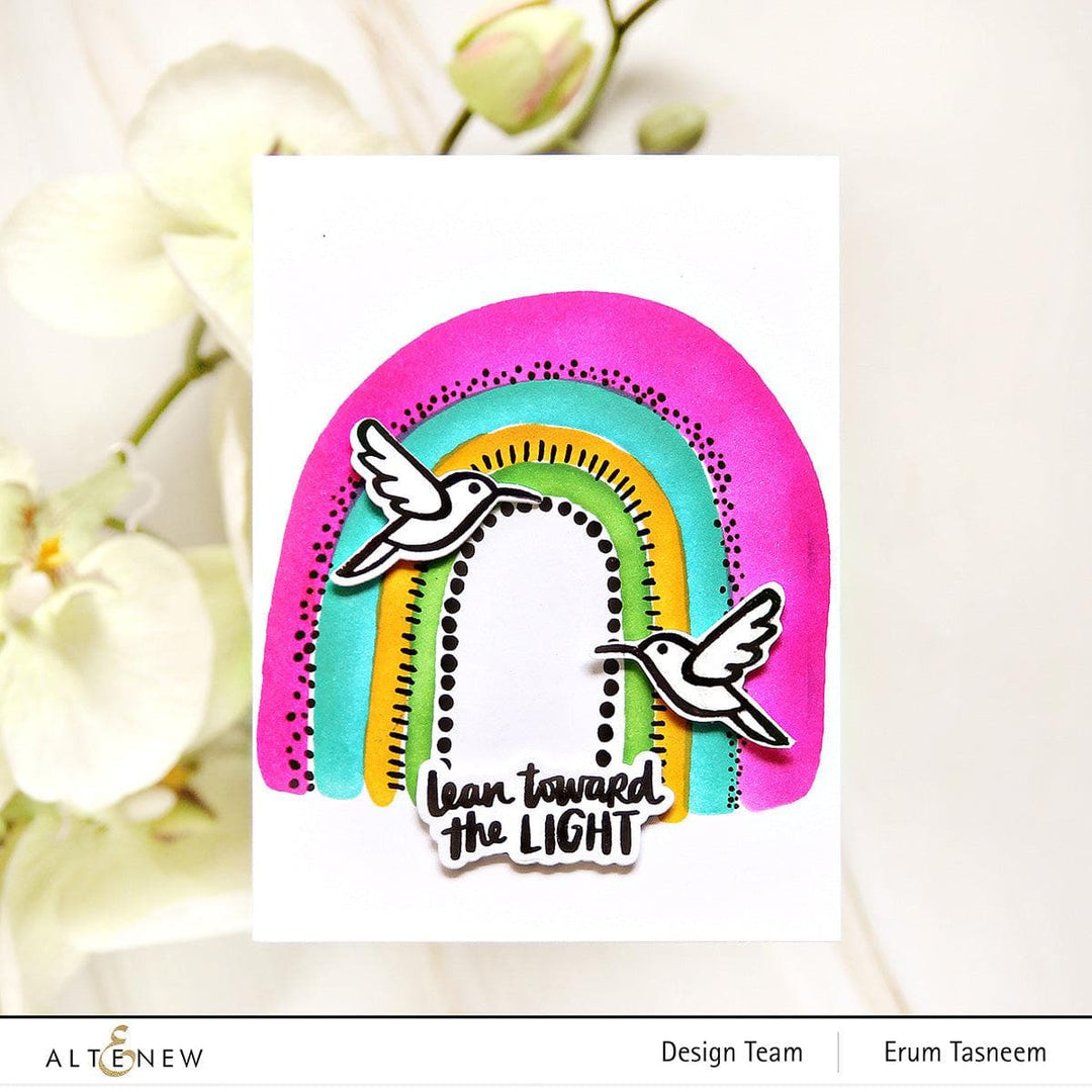 Altenew Stamp & Die Bundle Through the Rainbow