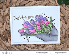 Altenew Stamp & Die & Stencil Bundle Timeless Tulips Stamp & Die & Stencil Bundle