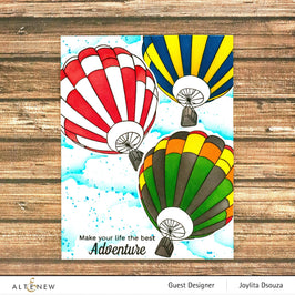 Altenew | Card Making, Scrapbooking & Paper-Crafting Supplies! Stamp & Die & Stencil Bundle Up & Away Stamp & Die & Coloring Stencil Bundle