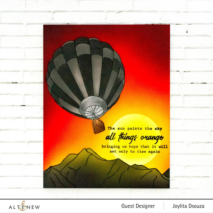 Altenew | Card Making, Scrapbooking & Paper-Crafting Supplies! Stamp & Die & Stencil Bundle Up & Away Stamp & Die & Coloring Stencil Bundle