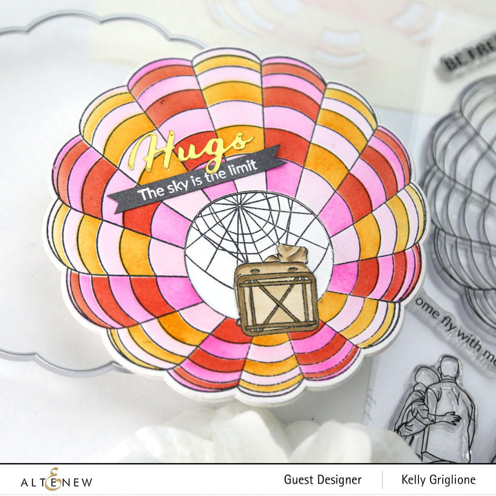 Altenew | Card Making, Scrapbooking & Paper-Crafting Supplies! Stamp & Die & Stencil Bundle Up & Away Stamp & Die & Coloring Stencil Bundle