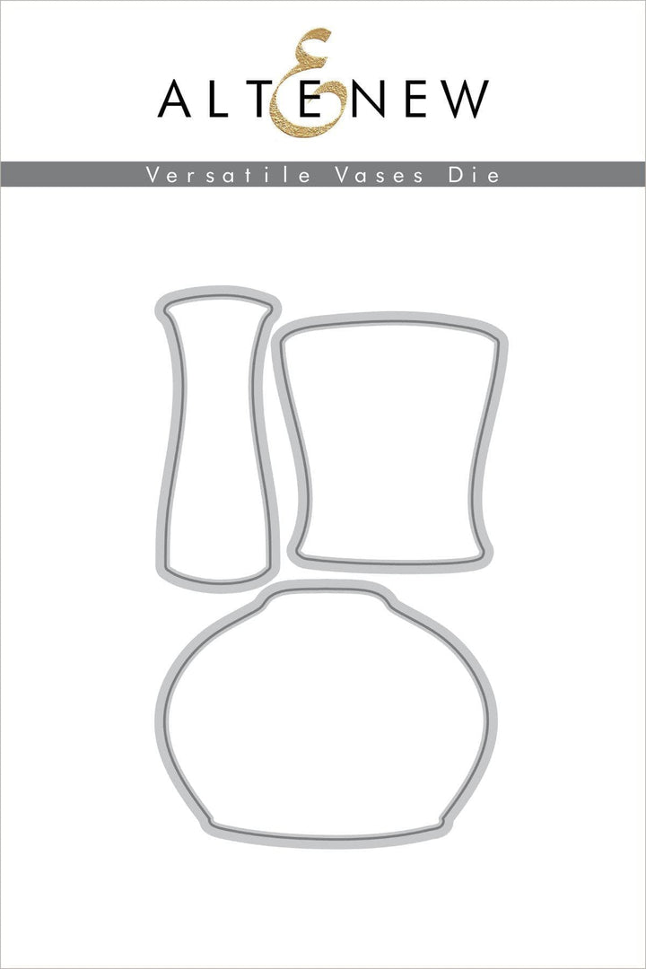 Altenew Stamp & Die & Stencil Bundle Versatile Vases Stamp & Die & Mask Stencil Bundle