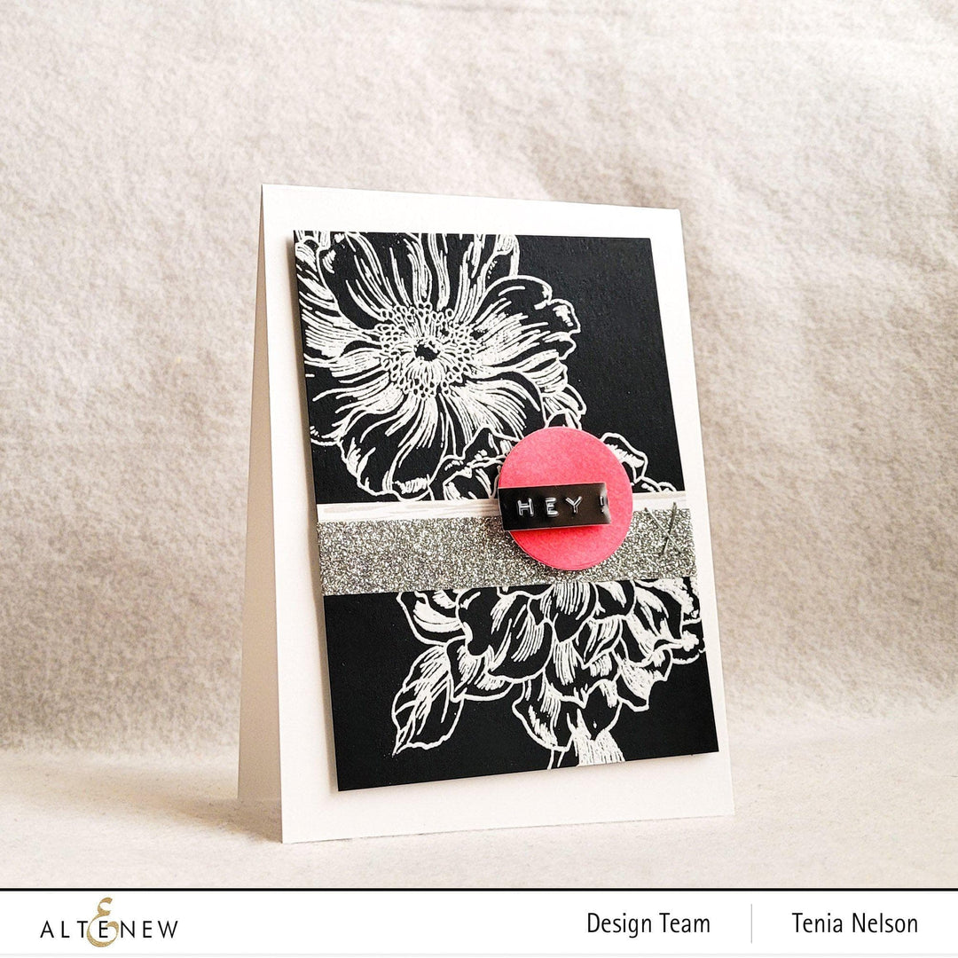 Altenew Stamp & Die & Stencil Bundle Vintage Garden Stamp & Die & Coloring Stencil Bundle