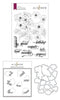 Altenew Stamp & Die & Stencil Bundle Bergenia Builder Stamp & Die & Mask Stencil Bundle