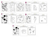 Altenew Stamp & Die & Stencil Bundle Z - Better Together Coordinating Stamp & Die & Mask Stencil Bundle