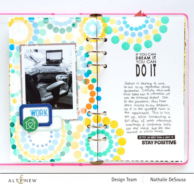 Altenew Stamp & Die & Stencil Bundle Eucalyptus Jar Stamp & Die & Mask Stencil Bundle