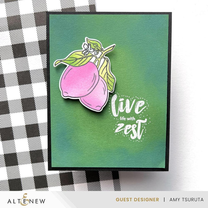 Altenew Stamp & Die & Stencil Bundle Zesty Life
