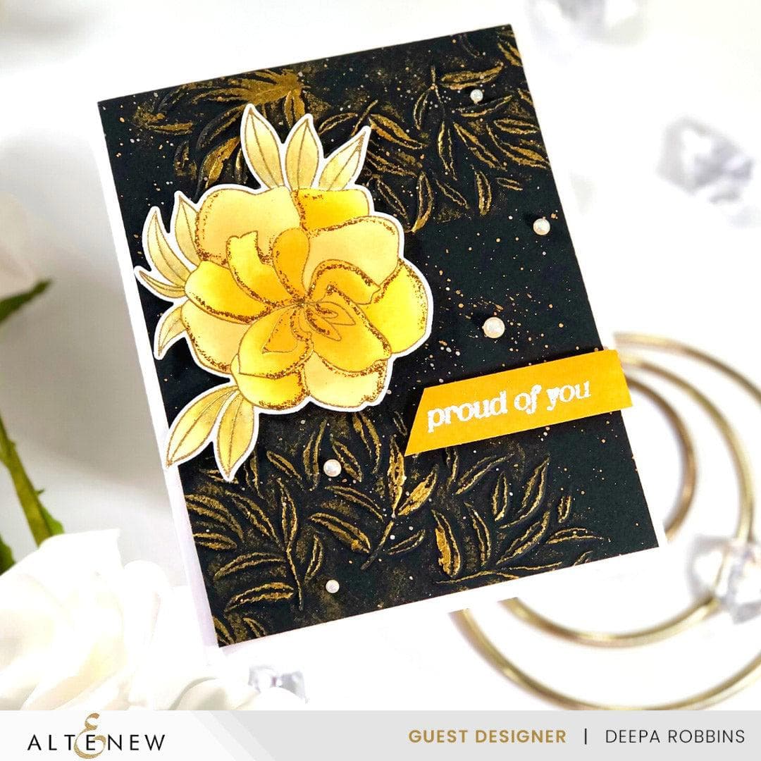 Altenew Stamp & Die & Stencil & Embossing Folder Bundle Proud Of You