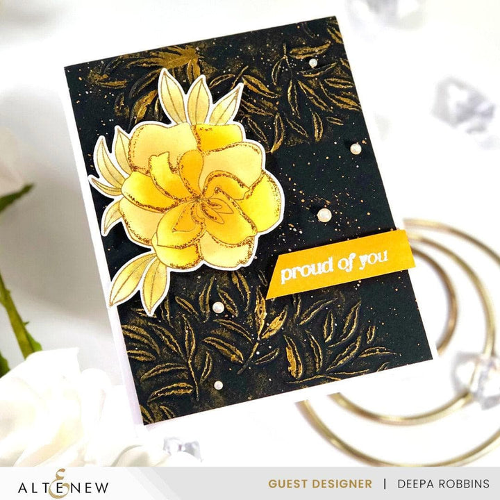 Altenew Stamp & Die & Stencil & Embossing Folder Bundle Proud Of You