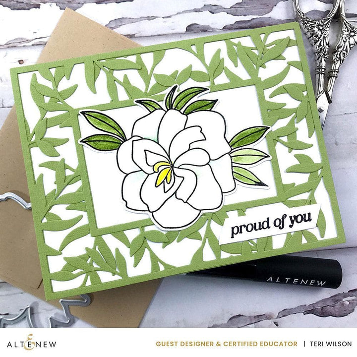 Altenew Stamp & Die & Stencil & Embossing Folder Bundle Proud Of You