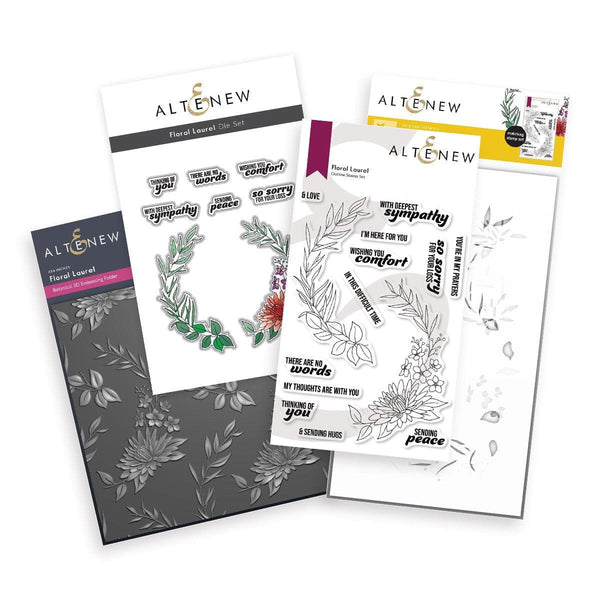 Floral Laurel Stamp & Die Bundle | Altenew