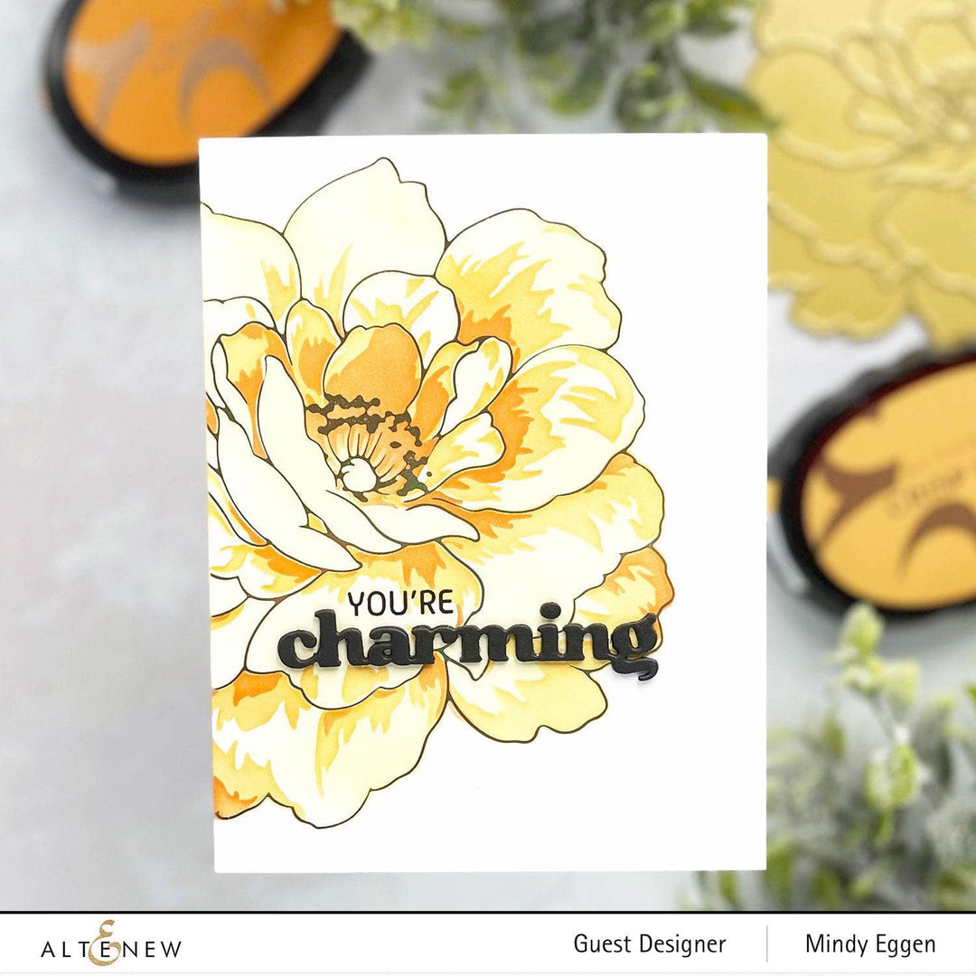 Altenew Stamp & Die & Stencil & Hot Foil Plate Bundle Golden Days Stamp & Die & Stencil & Hot Foil Bundle