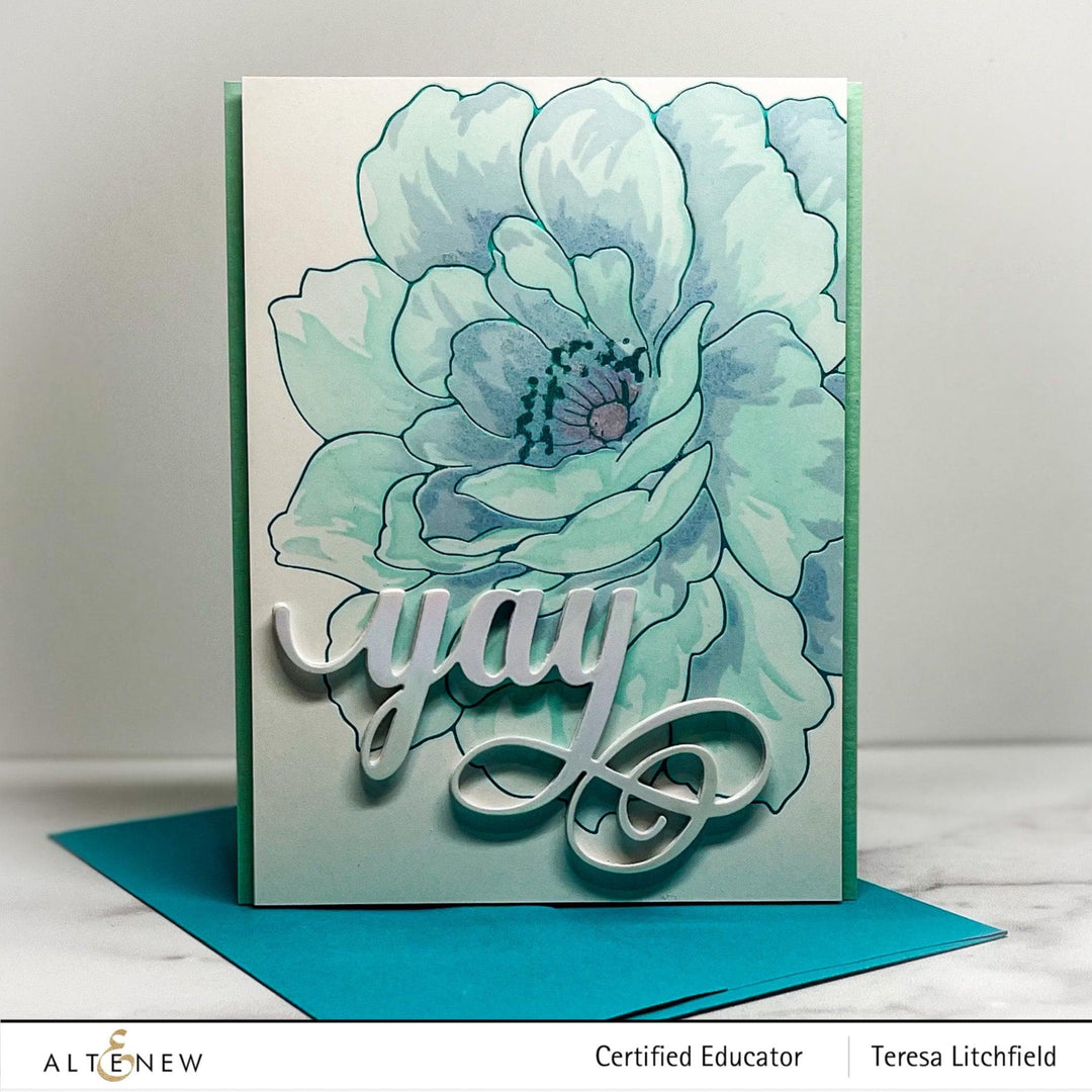 Altenew Stamp & Die & Stencil & Hot Foil Plate Bundle Golden Days Stamp & Die & Stencil & Hot Foil Bundle