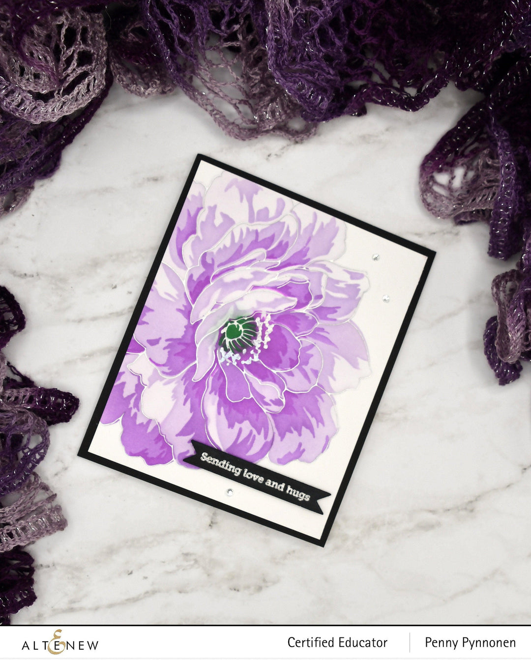 Altenew Stamp & Die & Stencil & Hot Foil Plate Bundle Golden Days Stamp & Die & Stencil & Hot Foil Bundle