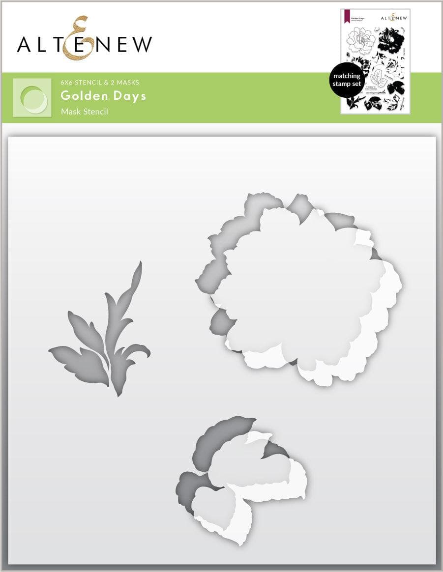 Altenew Stamp & Die & Stencil & Hot Foil Plate Bundle Golden Days