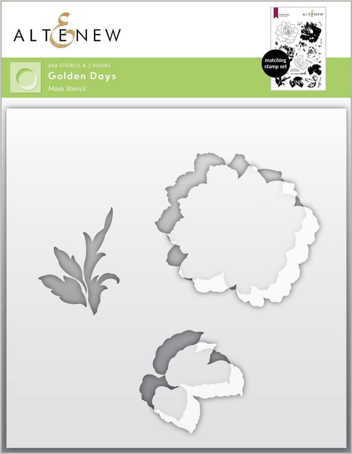 Altenew Stamp & Die & Stencil & Hot Foil Plate Bundle Golden Days