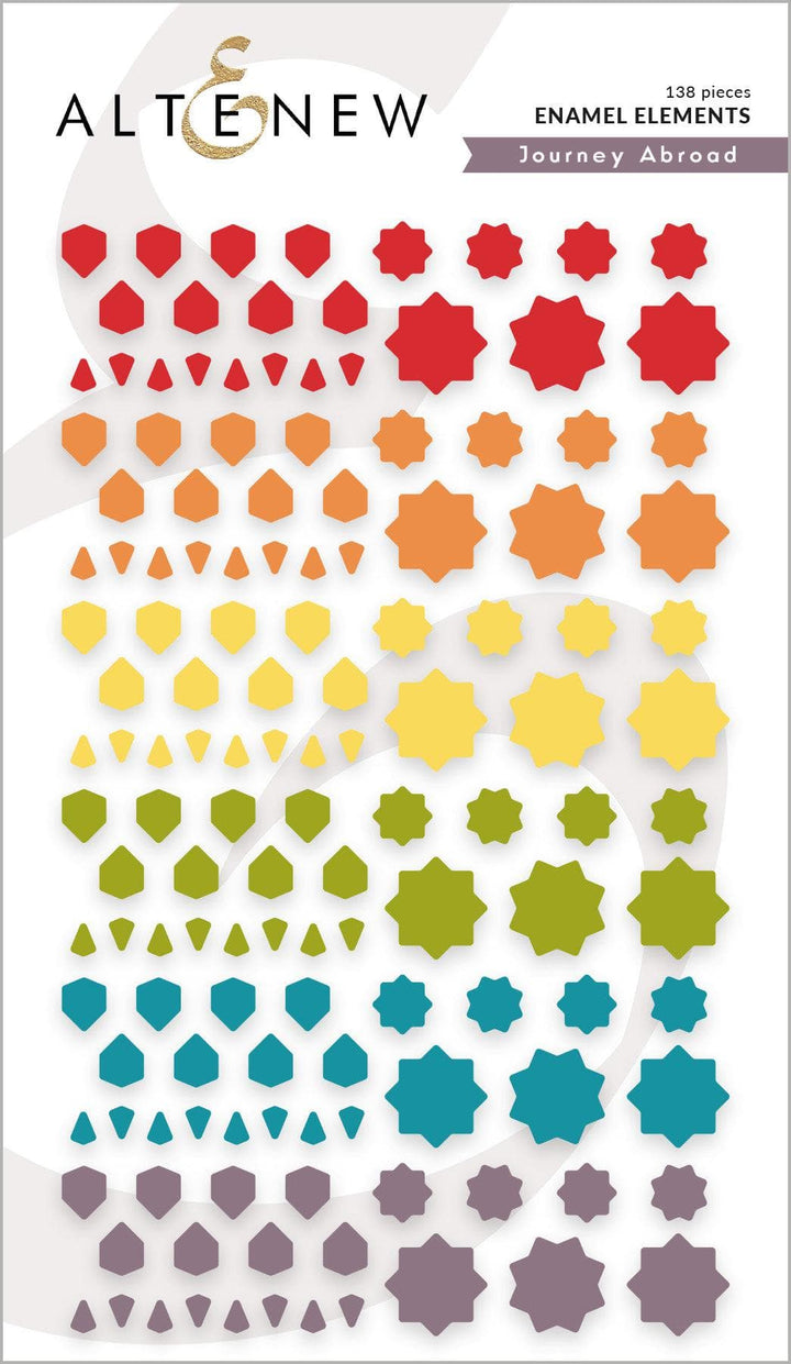 Altenew Stamp & Die & Stencil & Hot Foil Plate Bundle Journey Abroad