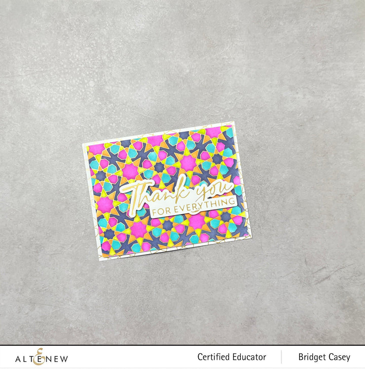 Altenew Stamp & Die & Stencil & Hot Foil Plate Bundle Journey Abroad