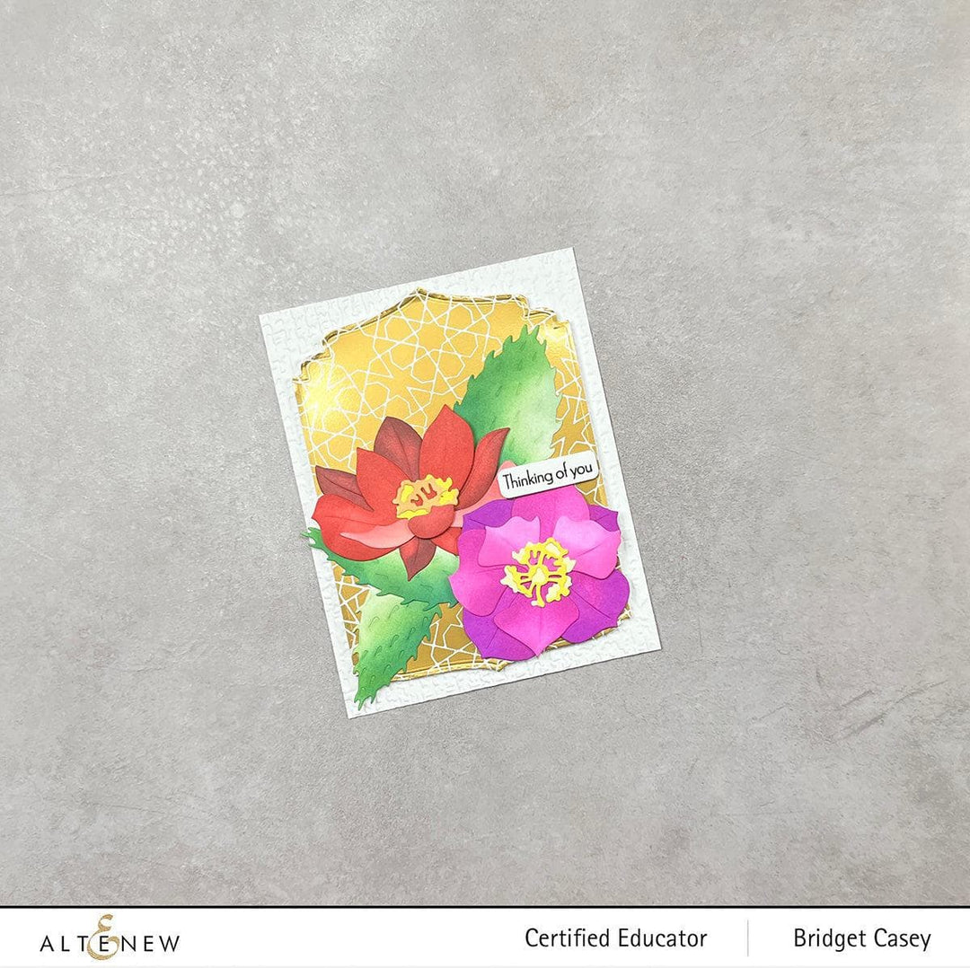 Altenew Stamp & Die & Stencil & Hot Foil Plate Bundle Journey Abroad