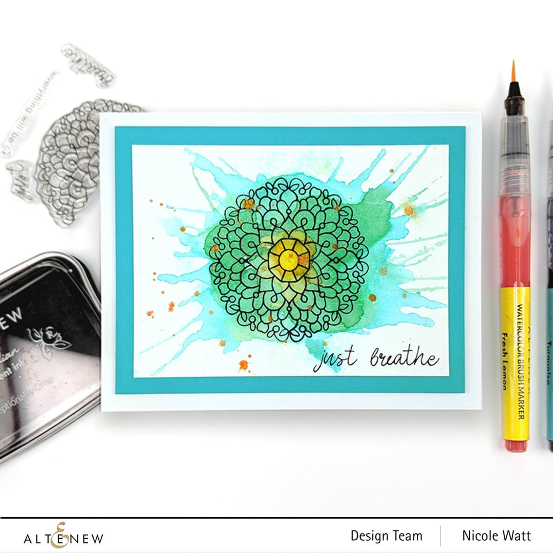 Altenew Stamp & Sequins Bundle Breathing Gold Stamp & Sequin Bundle