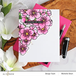 Altenew Stamp & Stencil Bundle Captivating Blooms Stamp & Stencil Bundle