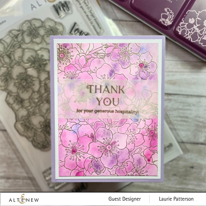 Altenew Stamp & Stencil Bundle Captivating Blooms Stamp & Stencil Bundle