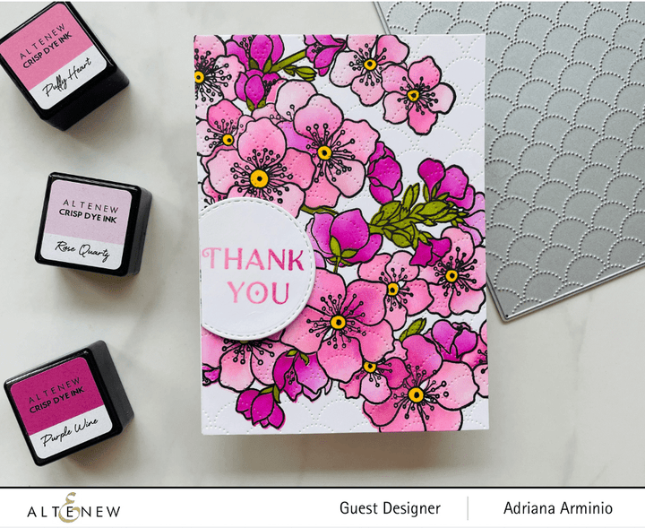 Altenew Stamp & Stencil Bundle Captivating Blooms Stamp & Stencil Bundle