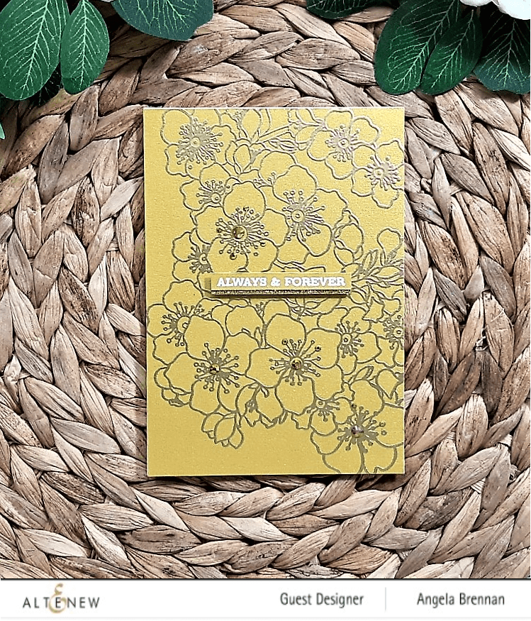 Altenew Stamp & Stencil Bundle Captivating Blooms Stamp & Stencil Bundle