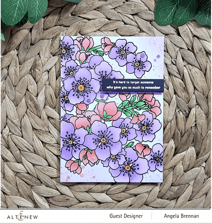 Altenew Stamp & Stencil Bundle Captivating Blooms Stamp & Stencil Bundle