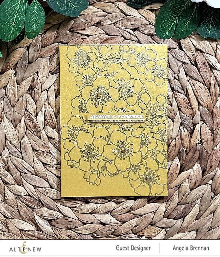 Altenew Stamp & Stencil Bundle Captivating Blooms Stamp & Stencil Bundle