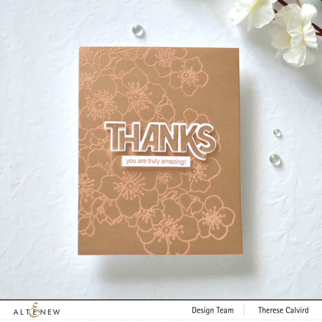 Altenew Stamp & Stencil Bundle Captivating Blooms Stamp & Stencil Bundle