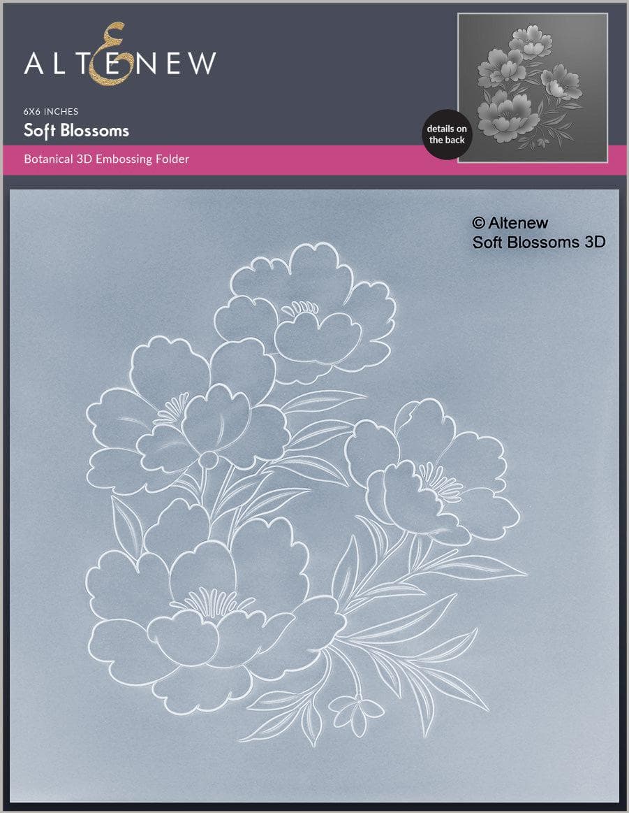 Altenew Stamp & Die Bundle Soft Blossoms