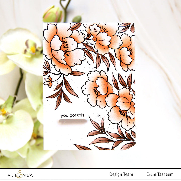 Altenew Stamp & Die Bundle Soft Blossoms